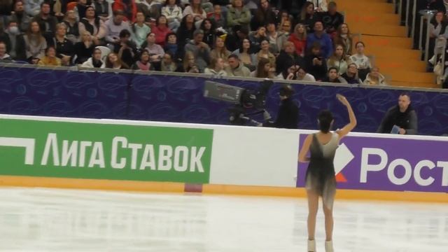 Самоделкина общается с Загитовой. Туктамышева готовится показать новую пп.Контр.прокаты 25.09.22 смотреть онлайн