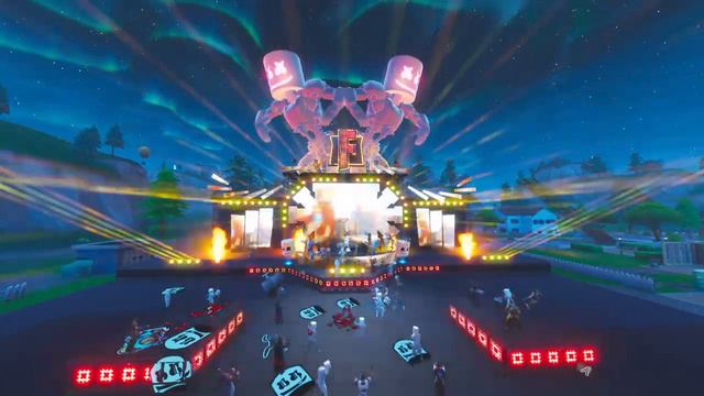 Fortnite Marshmello, Маршмеллоу концерт, фортнайт, ещё один концерт Маршмеллоу смотреть онлайн