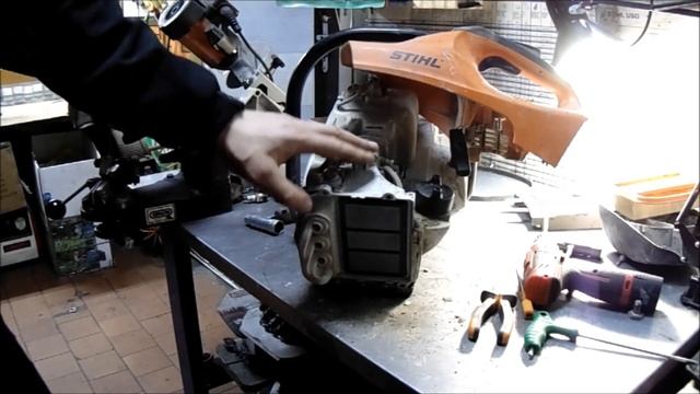 Ремонт Бензореза STIHL смотреть онлайн