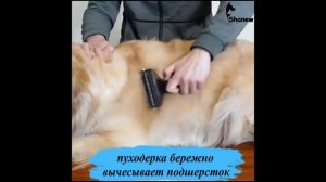 Колтунорез пуходерка 2в1