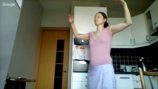 Регулярные утренние занятия цигун. День 16 - 16 июля 2016 года