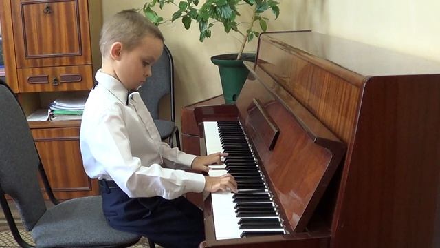 Евграфов Данила (И.Парфенов «О чем пела кукушка», Л.Бетховен «Багатель №9» a-moll) смотреть онлайн