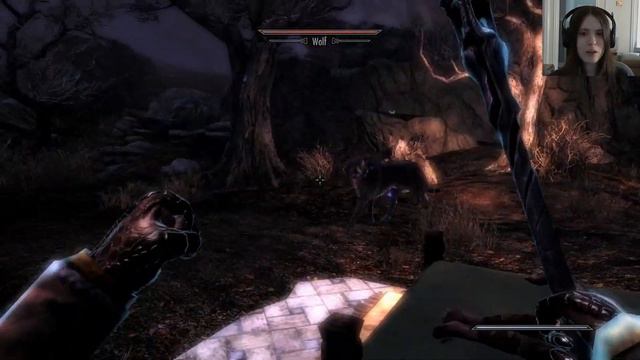 Skyrim Let's Play 130 - female Argonian w face cam смотреть онлайн