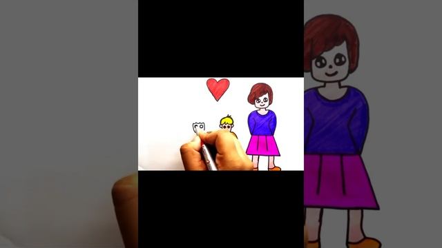 How to Draw a Family | All series in a row. смотреть онлайн