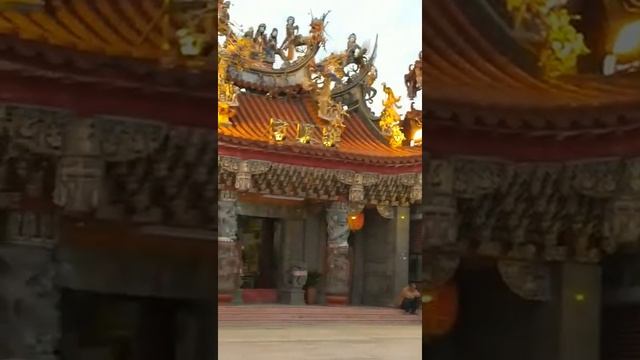 КИТАЙ, ДРЕВНИЙ ХРАМ, ЗАКАТ смотреть онлайн