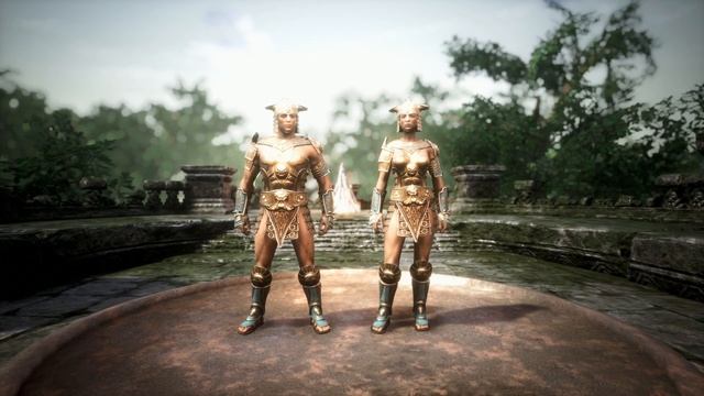 All Armor Sets and Role-Play Outfits, Debaucheries of Derketo DLC - Showcase | Conan Exiles смотреть онлайн