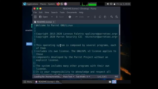 Overview Of Parrot OS After Installation Part - 2 . смотреть онлайн