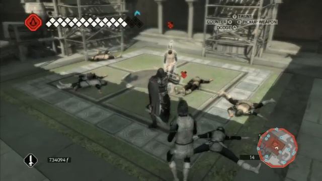 Assassin's Creed II Bonfire Of The Vanities Captain Of The Guard Gameplay HD смотреть онлайн