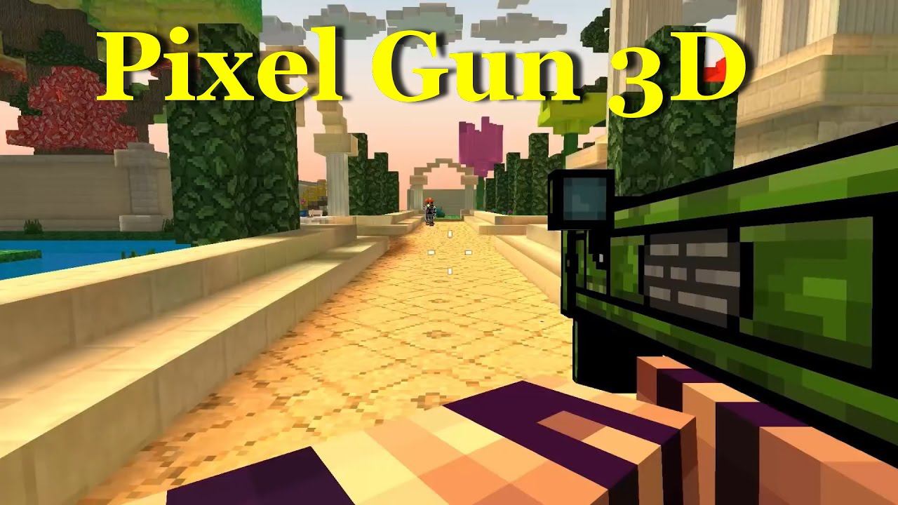 Играем в Pixel Gun 3D в онлайне №1 смотреть онлайн
