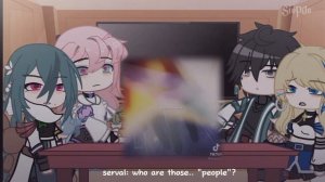 Honkai Star Rail characters reacts.. || 1/? || gacha club | ft. natasha & serval | siopao
