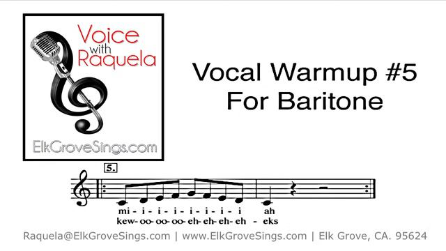 Vocal WarmUp #5 for Baritone смотреть онлайн