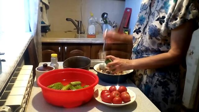 Момордика ч.4 Фаршированная момордика #суфикс смотреть онлайн