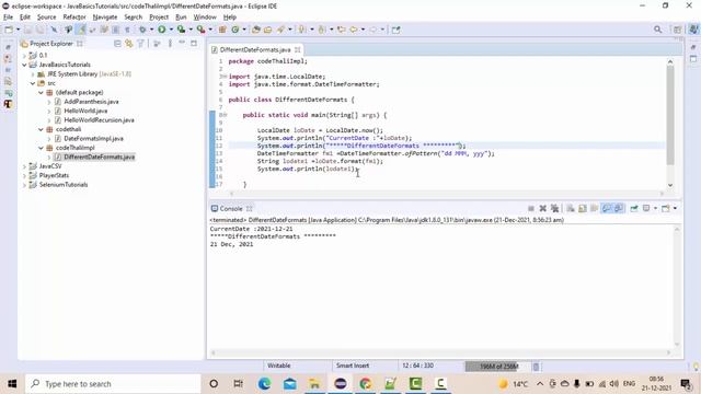 Date Time Formatter Java | How To Change Different Date Formats in Java | CodeThali смотреть онлайн