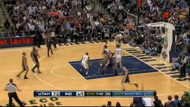 Devin Harris sick crossover vs Pacers смотреть онлайн