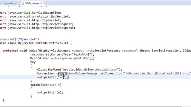 create website with servlet & jsp part 5 conneting to oracle database with jdbc смотреть онлайн