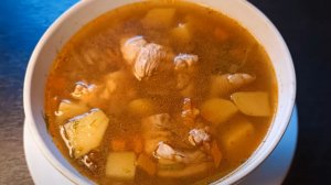 Самый простой и полезный  суп из маша.