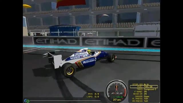How to start a race on rFactor........ смотреть онлайн
