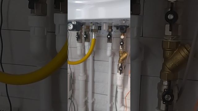 Navien Deluxe S Coaxial- 20k установка