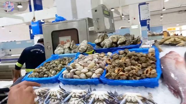 New Deira Fish Market in Dubai UAE||Waterfront Market दुबई смотреть онлайн