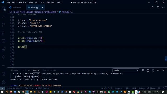 Python - 12 String Methods II смотреть онлайн