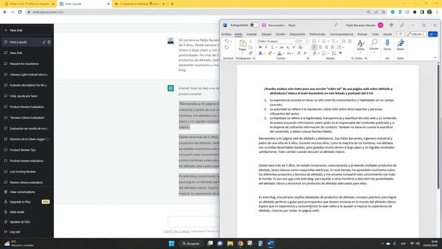 Chat GPT para mejorar una sección web "Sobre Mí" смотреть онлайн