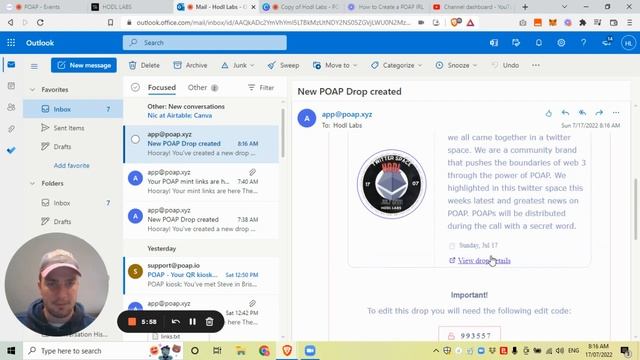 How to create a Secret Word for your POAP drop смотреть онлайн