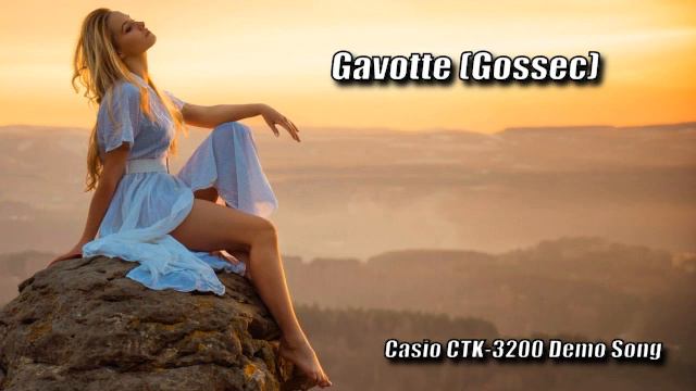 Gavotte (Gossec) - Casio Demo Song смотреть онлайн
