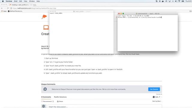 Bash Profile Set Up for Mac смотреть онлайн