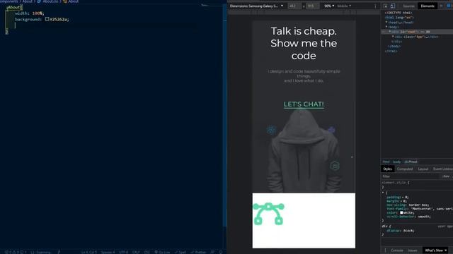 Responsive ReactJS Personal Portfolio Website + animations! Beginner friendly tutorial! Full Video! смотреть онлайн