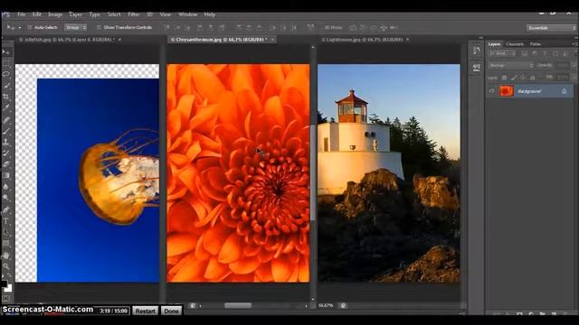 Adobe Photoshop CS6 Ders 5 Move Tool ile Taşıma Layers Background смотреть онлайн