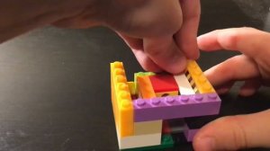 Как Сделать конфетный автомат из Лего .без Лего техник.