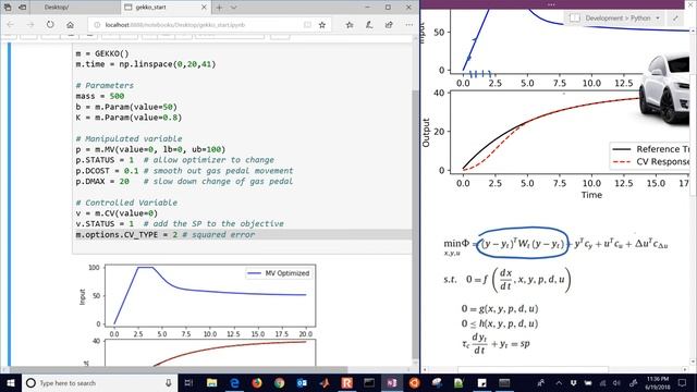 Model Predictive Control with Python GEKKO смотреть онлайн