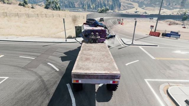 ?Crazy Truck Rampage #1 - BeamNG Drive | Darius games? смотреть онлайн