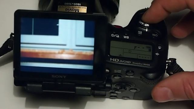 Sony SLT-A77, время включения смотреть онлайн