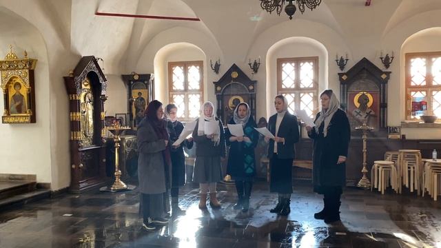 "Ныне отпущаеши", муз. О.Власовой. | Сретение Господне. смотреть онлайн
