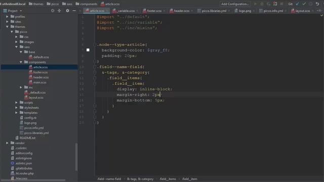 Верстка шаблона – ч5 Страница + Module Field Layout ч2 - (#Drupal8 #11) смотреть онлайн
