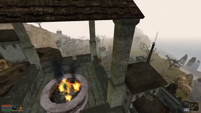 Morrowind ASMR: Firewatch Tower Crackling Fire смотреть онлайн