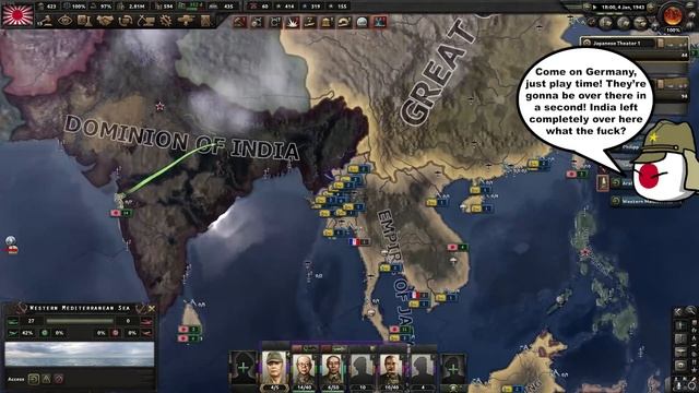 The Largest Naval Battle Ever - Hoi4 MP In A Nutshell смотреть онлайн