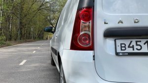 Как тянет новый мотор от автоваза в 90 сил? Без нагрузки и 500 кг в разгон. Lada Largus Фургон 2021