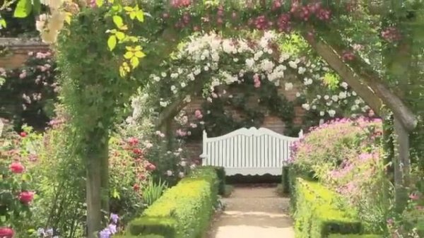 Worlds Most Beautiful Rose Gardens - Garden No 1 - Mottisfont Rose Gardens