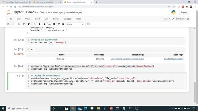 Chapter 15 Train ML model in Azure in Python смотреть онлайн