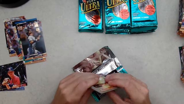 1993 Fleer Ultra Baseball (Series 1) Box Break смотреть онлайн