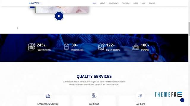 Medvill - Health and Medical WordPress Theme Irwin Frazier смотреть онлайн