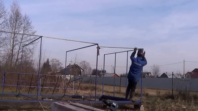 Теплица своими руками 3 и 4 день !Как я делал умную теплицу своими руками смотреть онлайн