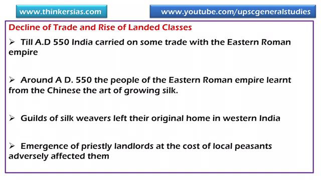 Feudal Period During Gupta Age : Gupta Empire : Ancient History: UPSC PRELIMS: UPSC IAS: ThinkersIA