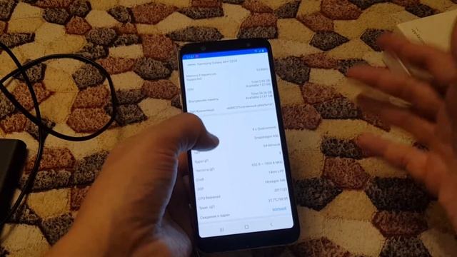 Отзыв о Samsung Galaxy A6+ / Странный телефон на Snapdragon 450