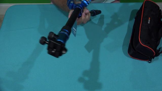 MeFOTO A0350Q0B Aluminium Backpacker Tripod Unboxing смотреть онлайн