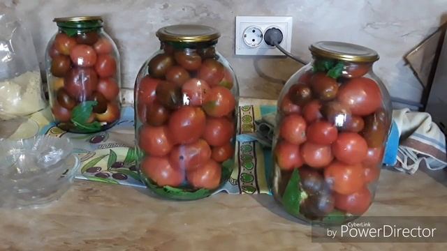 Маринованные помидоры на зиму. Очень вкусные смотреть онлайн
