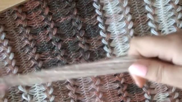 УЧИМСЯ ВЯЗАТЬ НА ВИЛКЕ.УРОК 5.ЧАСТЬ 3. ПАЛАНТИН "КОСЫ". LERNEN SIE AUF EINER GABEL ZU STRICKEN.STAH смотреть онлайн