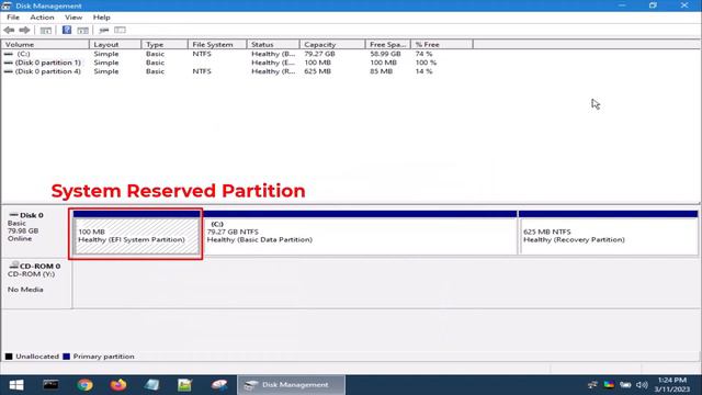 Unlocked Windows System Reserved Partition смотреть онлайн